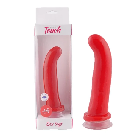 Consolador Punto G Con Ventosa Rojo