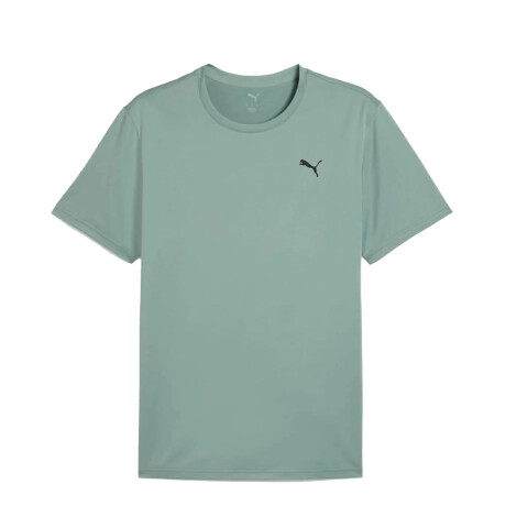 Remera de Hombre Puma Ess.Solid Cat Verde