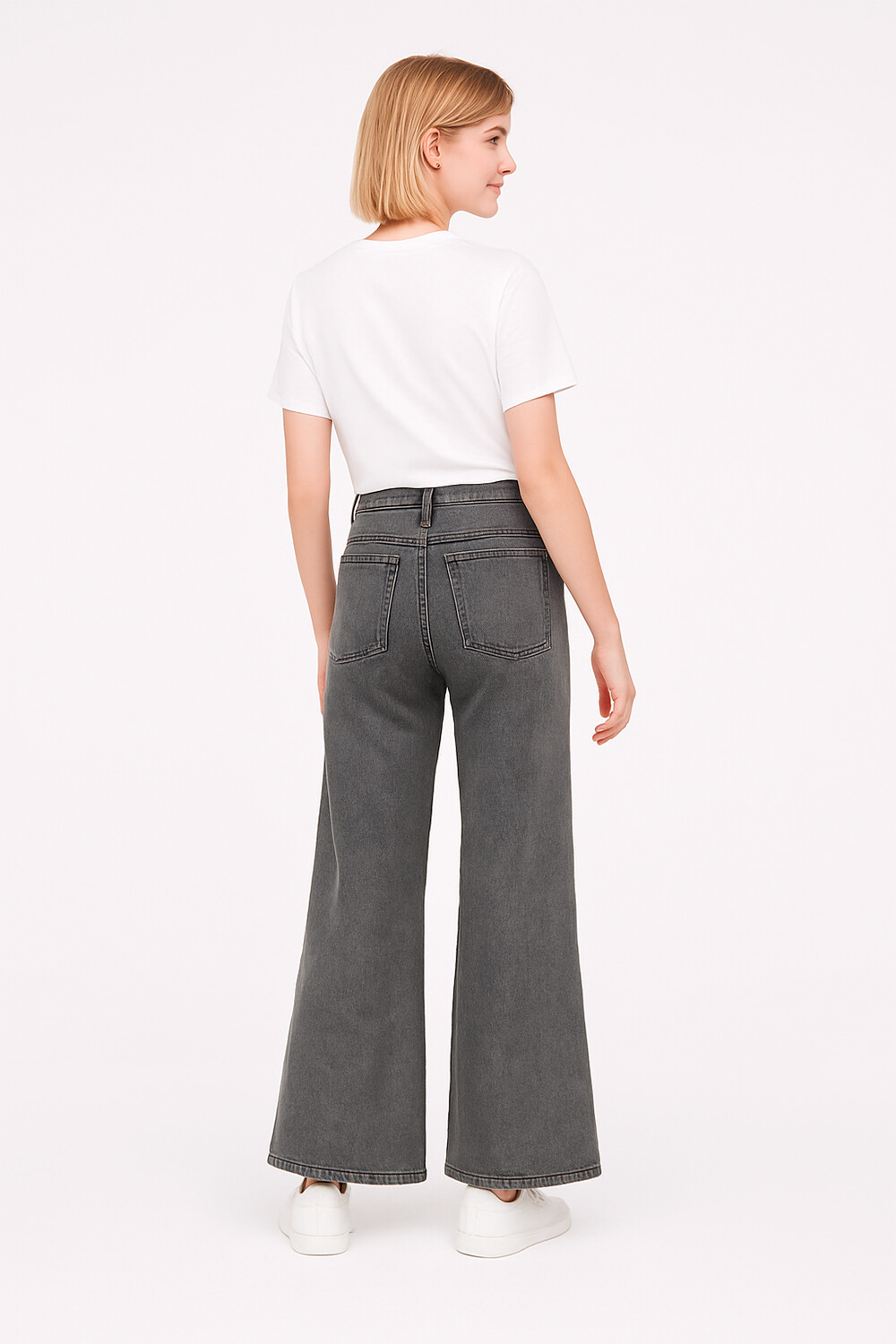 Pantalon Madelin Gris Claro