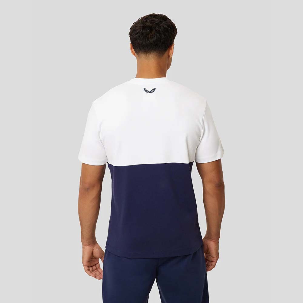 Colourblock Recovery Tee - Hombre White