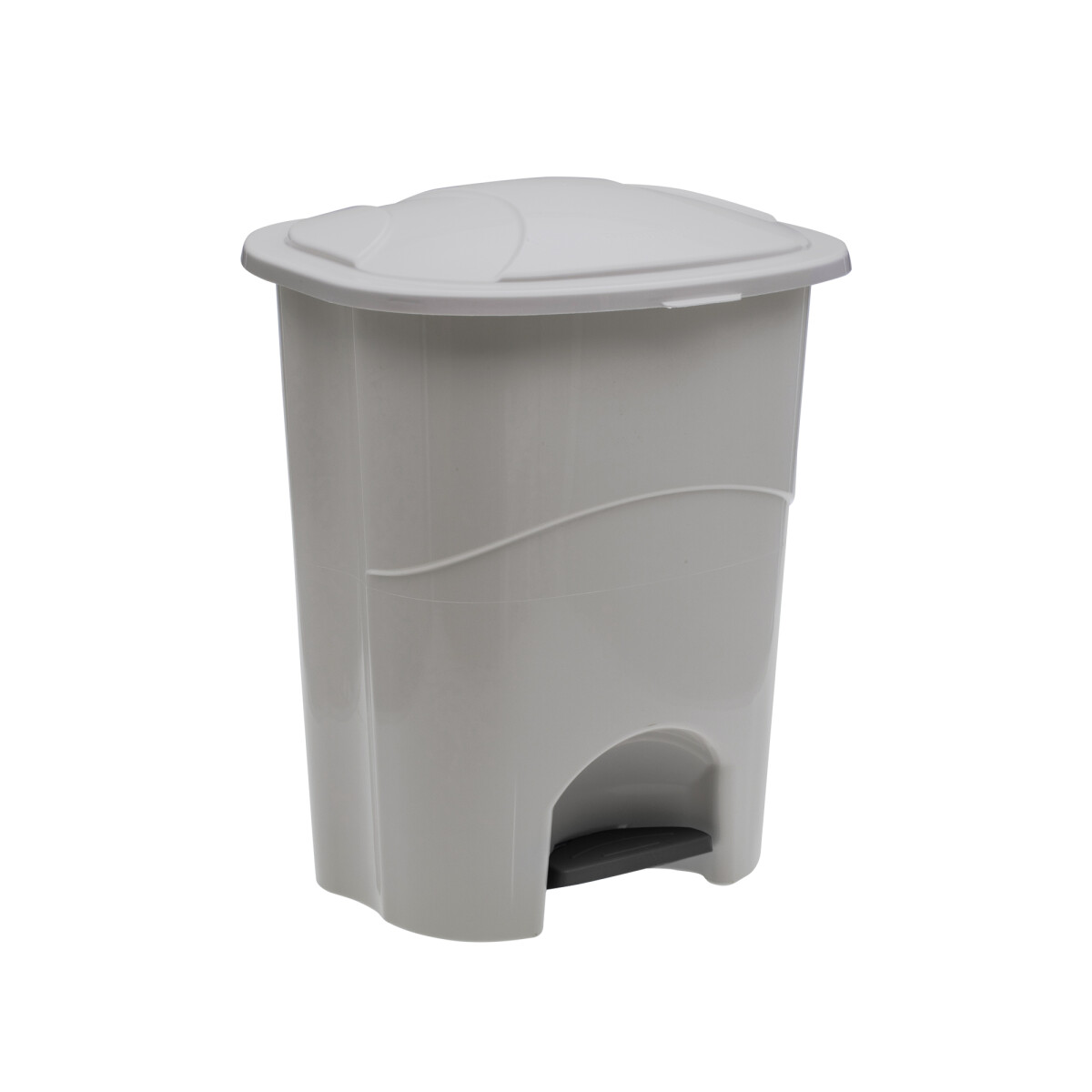 TARRO RESIDUOS C/ PEDAL 40LTS BLANC 