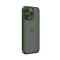 Protector Case c/ Borde Devia Glimmer Series para iPhone 15 Green