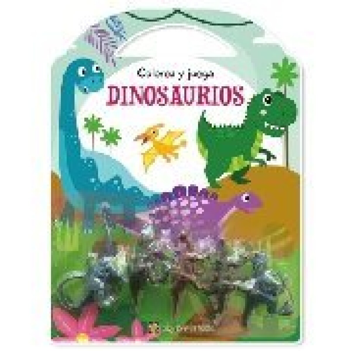 COLOREA Y JUEGA DINOSAURIOS 