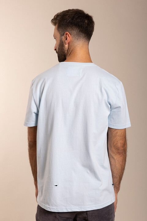 T-SHIRT GOLFO POLANCO Celeste