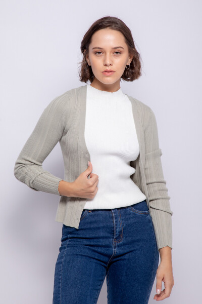 CARDIGAN CANCUN Verde Claro