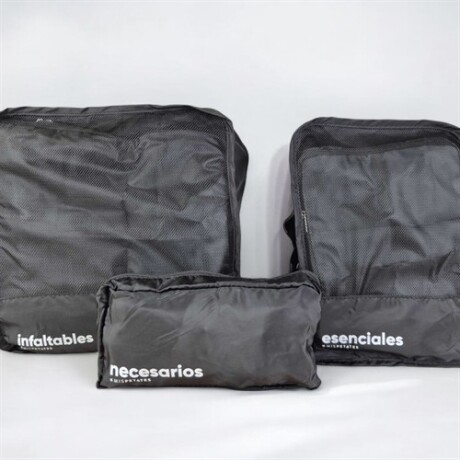 Pack de 3 organizadores de viaje línea Sc