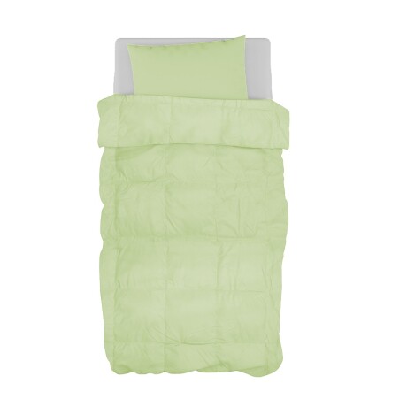 Acolchado De Plumas Home Class Dohler Ropa De Cama 150x220 Verde Claro