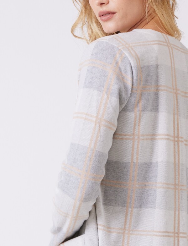 Cardigan Cozy BEIGE/MULTI