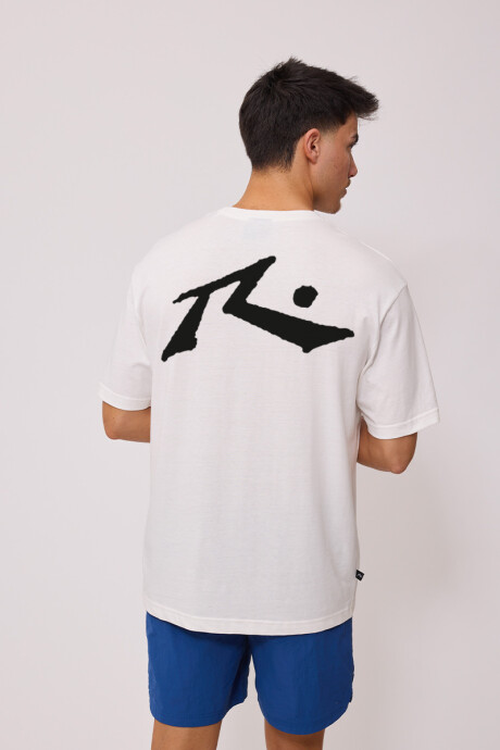 T-SHIRT KYLES26 RUSTY Blanco