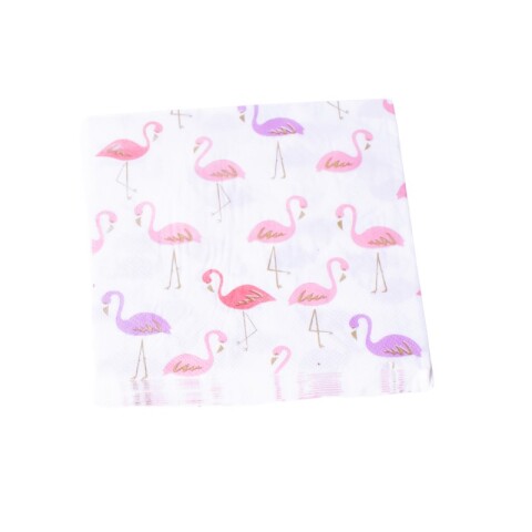 OUTLET Servilleta de papel 33*33cm x18pcs Flamingos Outlet Servilleta De Papel 33*33cm X18pcs Flamingos