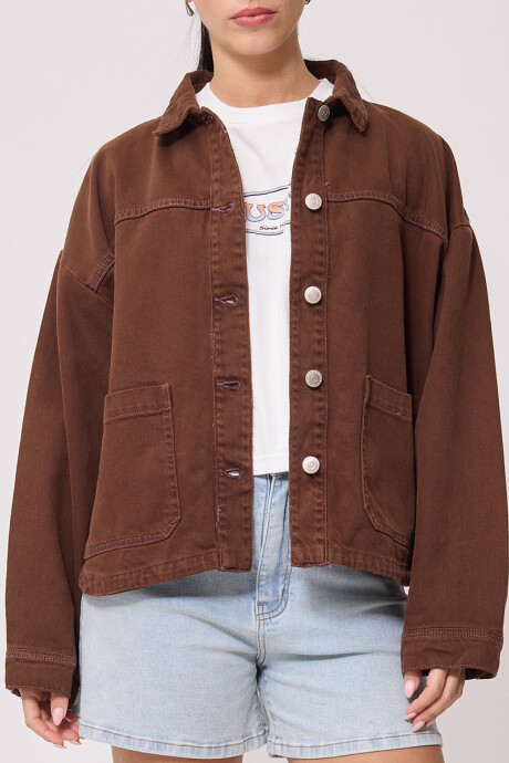 CAMPERA LARAK RUSTY MarrÓn