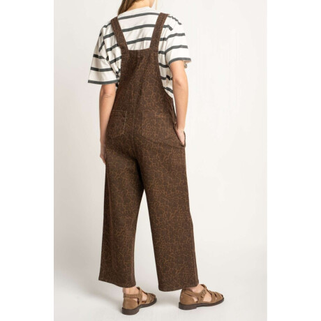 Enterito Animal Print Marron