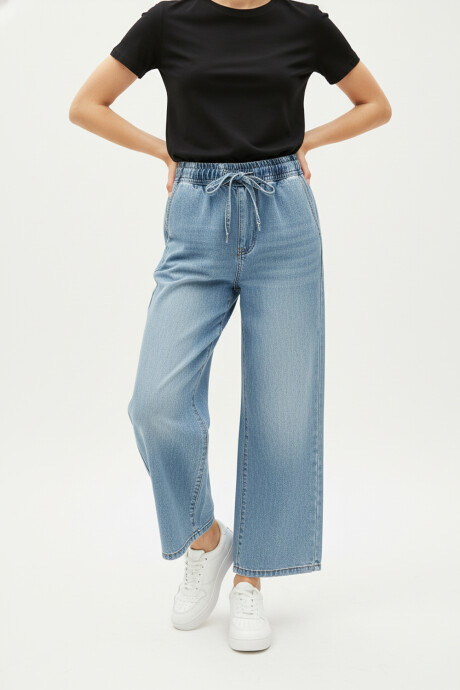 Pantalon Ejida Azul Grisaceo