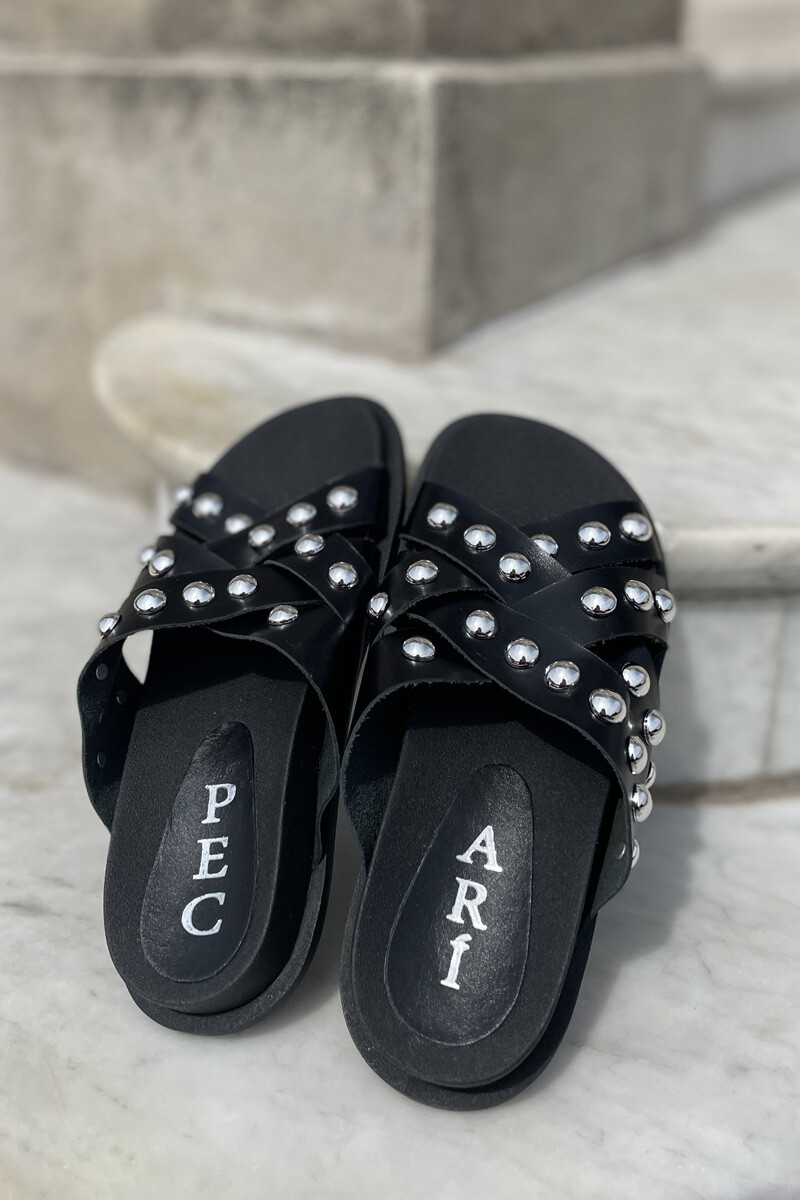 Sandalia troya Negro