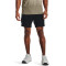 UA Vanish Woven 6in Shorts-RED BLK-001