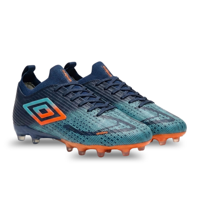 Championes Umbro Borel Club HG hombre 21C27030 Azul-naranja