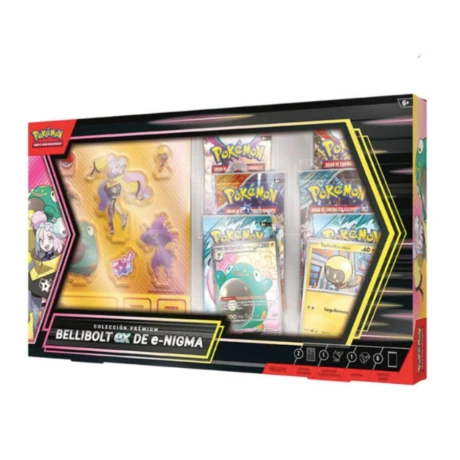 Pokemon TCG: Bellibolt Ex De E-Nigma - Colección Premium [Español] Pokemon TCG: Bellibolt Ex De E-Nigma - Colección Premium [Español]