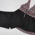 Malla tankini Negro/rojo