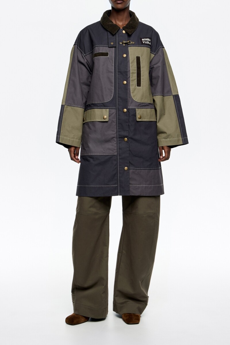 GABARDINA Azul Marino