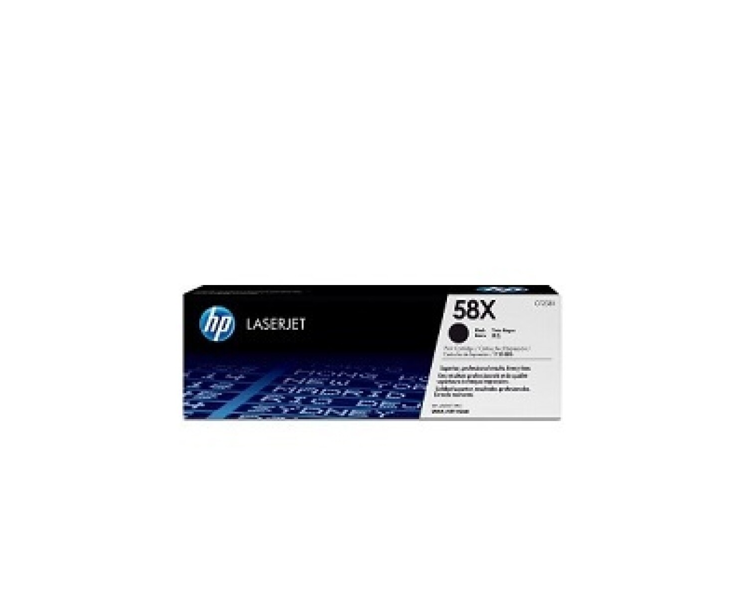 HP 58X - Gran capacidad - negro - original - LaserJet - cartucho de tóner (CF258X) - para LaserJet Pro M404dn, M404dw, M404n, M4 