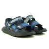 Sandalia Crical Velcro Kids de Niños - C401 Marino-ceniza