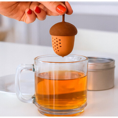 Infusor de silicona para te bellota Infusor de silicona para te bellota