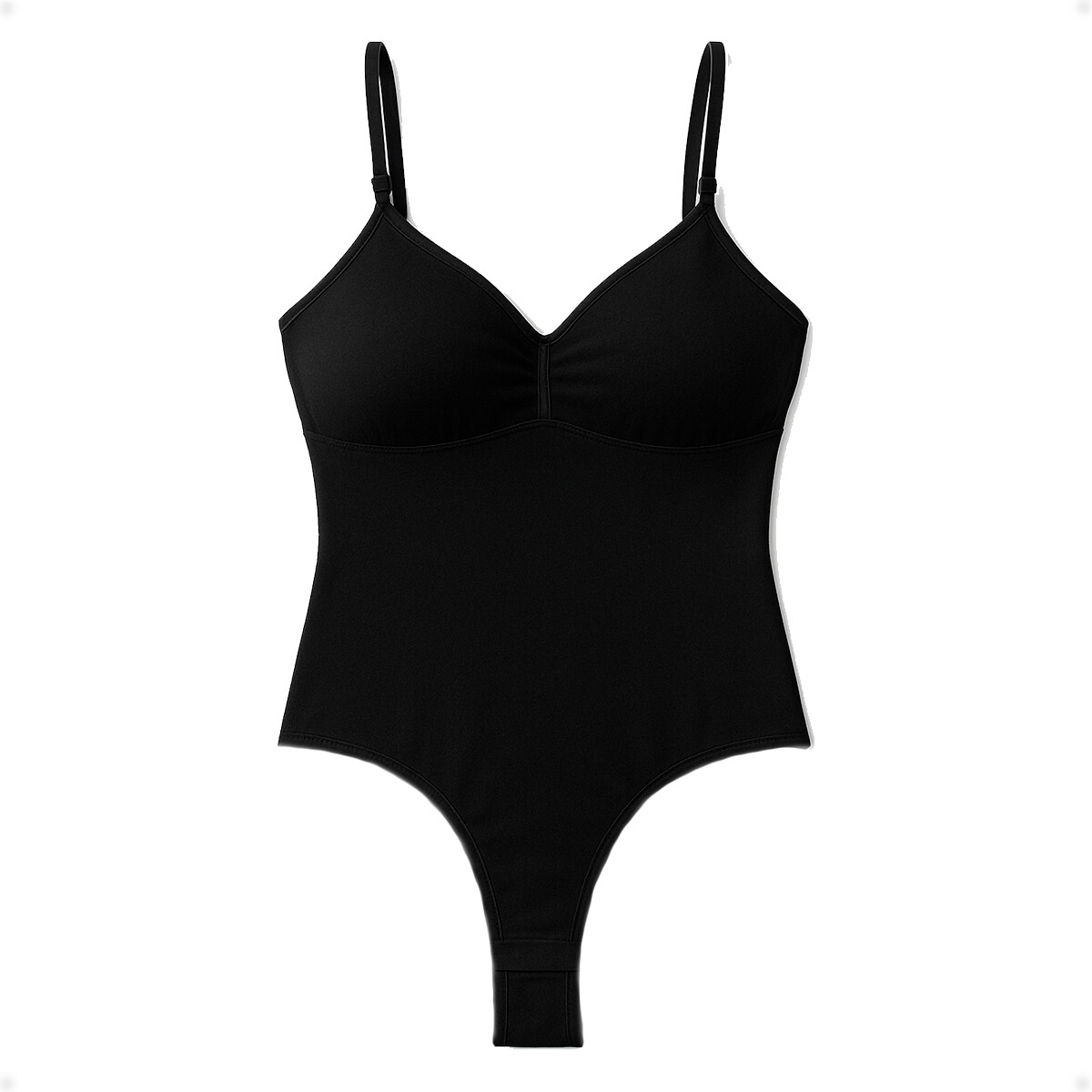 Body Modelador Sin Costura - Negro 