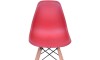 Silla Eames DKR - Base En Madera Rojo