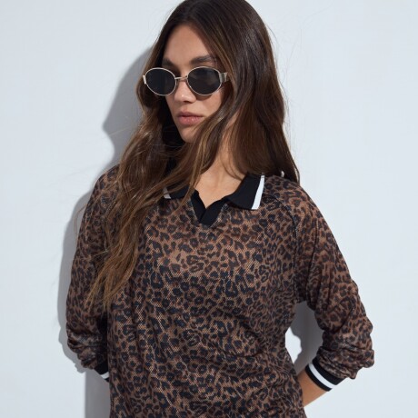 REMERA LISANDRA Animal Print
