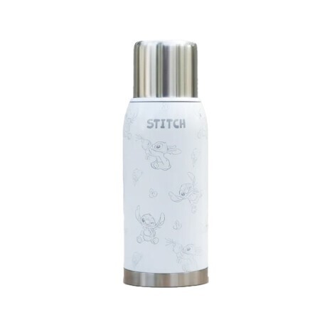 Termo DLS7184 Stich 750Ml Acero Inoxidable Universo Binario BLANCO