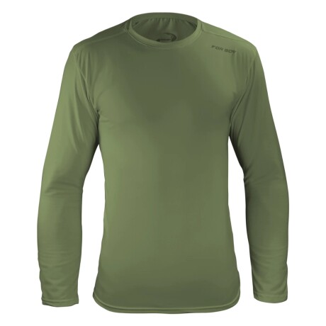 Camiseta térmica con protección UV 50+ Verde