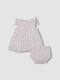 Vestido Dobby Lazada Hombro Blanco