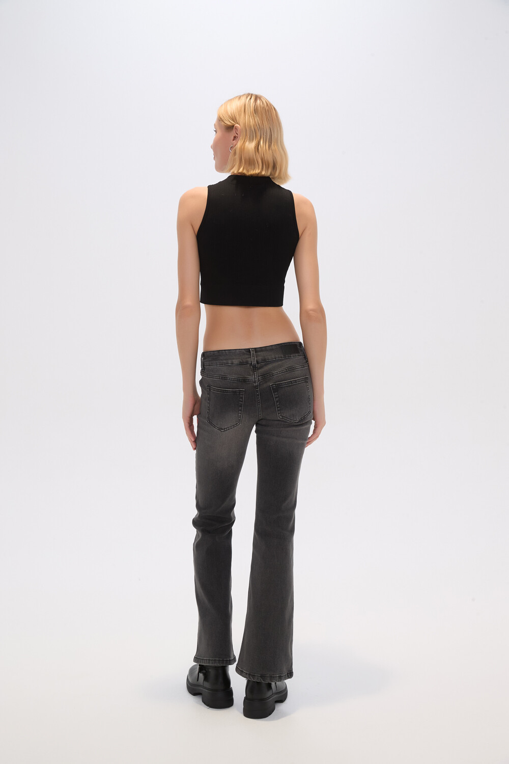 Pantalon Birt Gris Medio