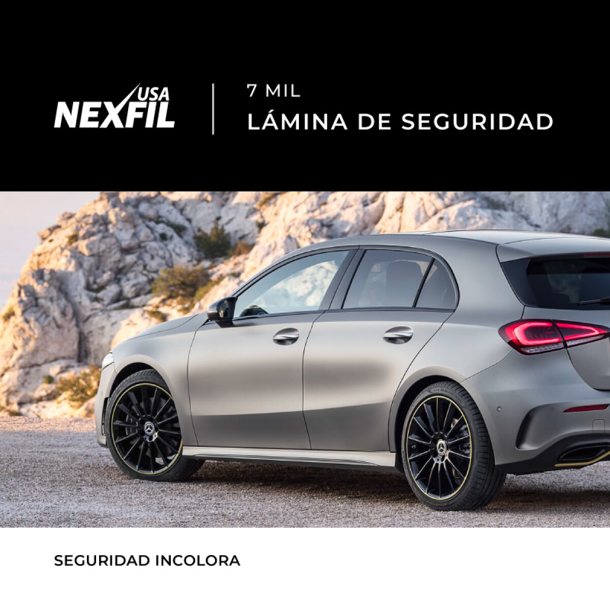 Polarizado Camioneta. Marca: Nexfil. Incolora. 200 Micrones 
