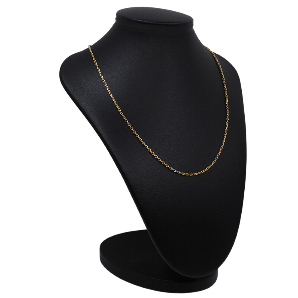 Cadena forcet en oro 18k amarillo. Largo 40 cm Cadena forcet en oro 18k amarillo. Largo 40 cm