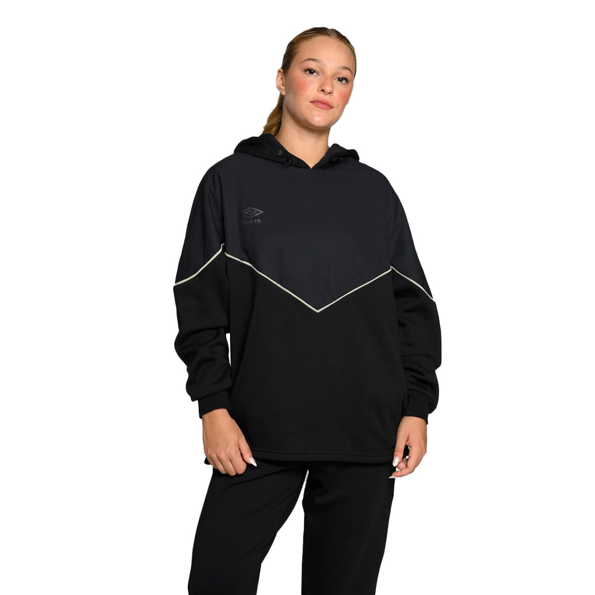 Canguro de Mujer Umbro Flick - Negro - Gris 