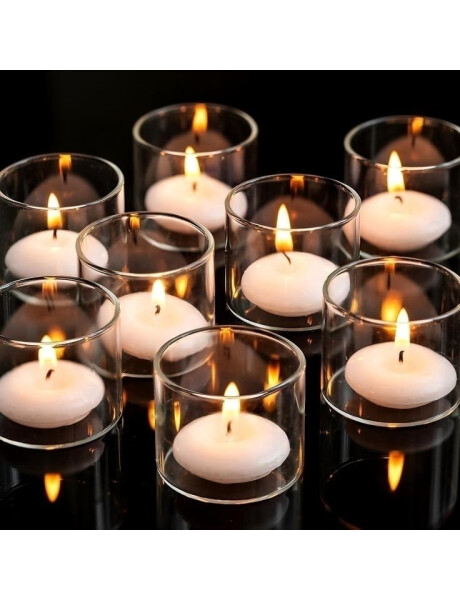 SET 12 VELAS FLOTANTES BLANCO SET 12 VELAS FLOTANTES BLANCO