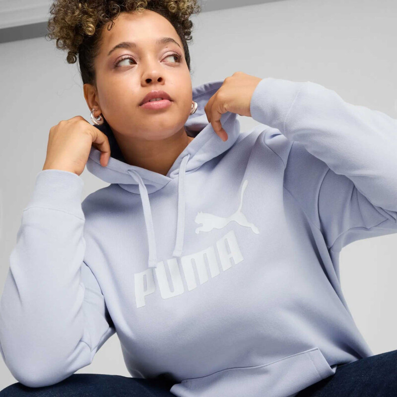 Canguro de Mujer Puma Logo Hoodie Lila