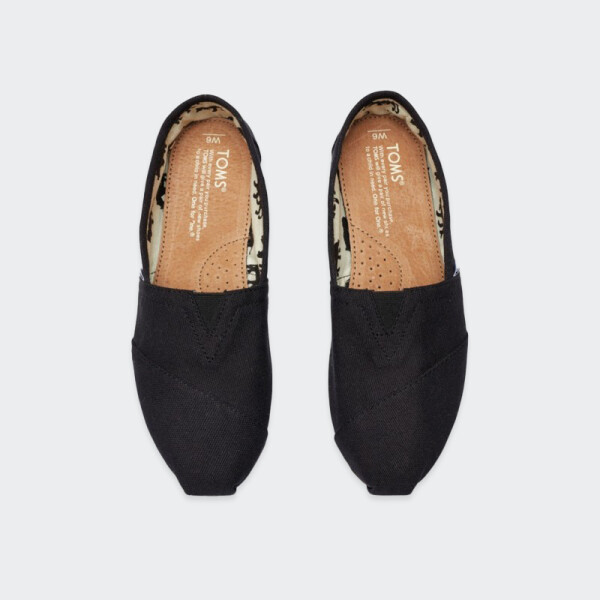 Alpargatas Toms Canvas Negro