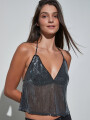 TOP YSENIA PLATEADO
