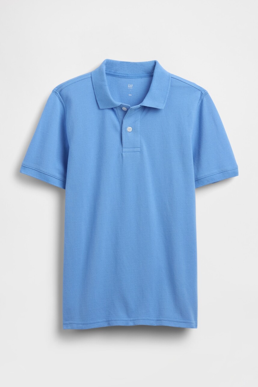Remera Polo Logo Gap Niño Beach Ball Blue