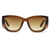 Lentes de Sol Chilli Beans Alok Unisex Marrón Claro