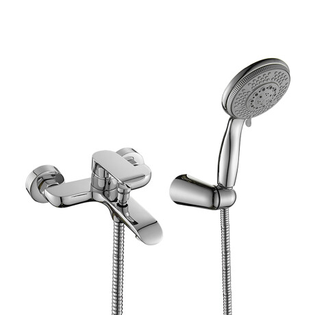 Griferia De Ducha Externa Monocomando Cromo Aqualia Alassio CROMO