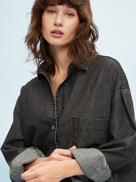 CAMISA MONTEGO GRIS CLARO