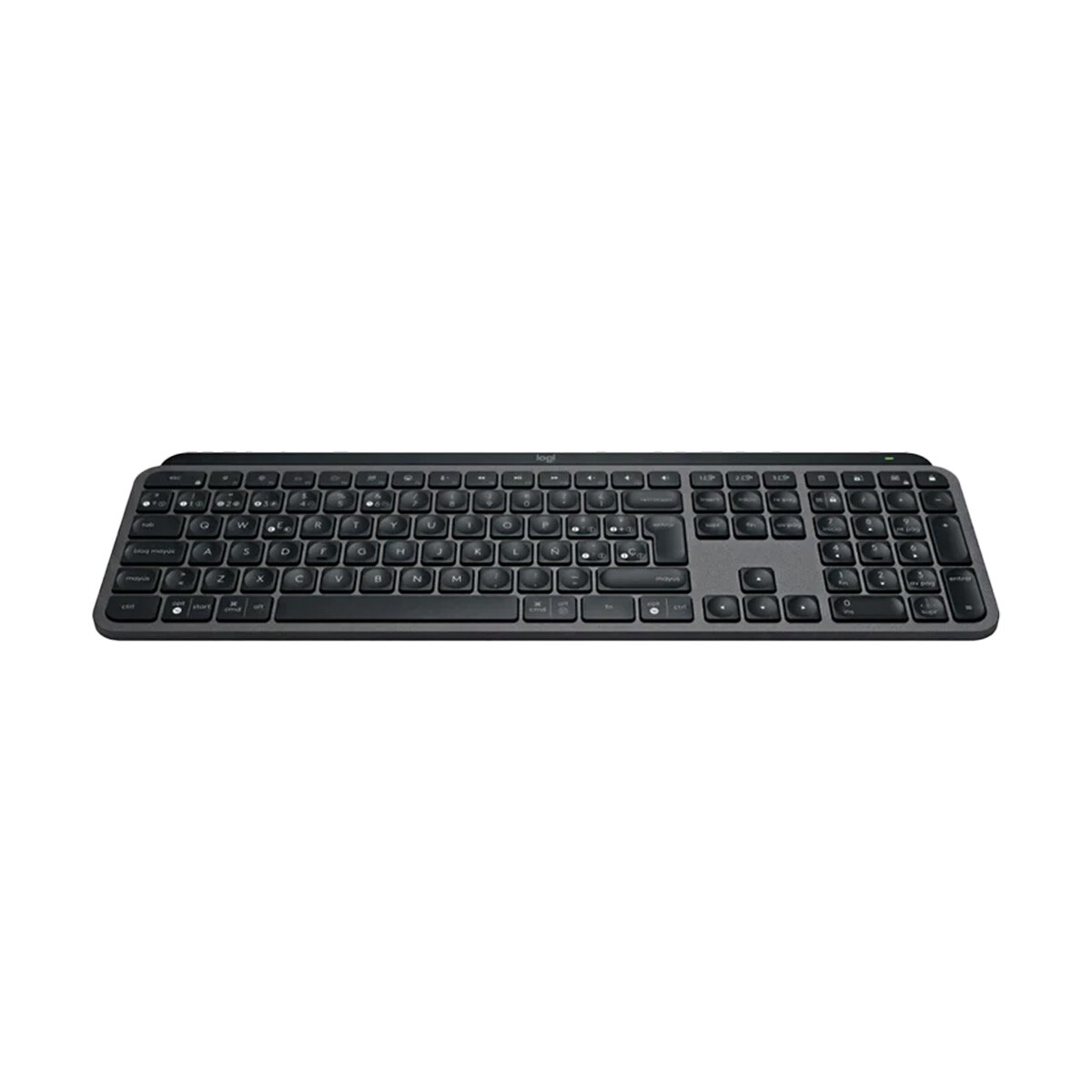 Teclado Inalambrico Logitech MX Keys S Retroiluminado en español Graphite