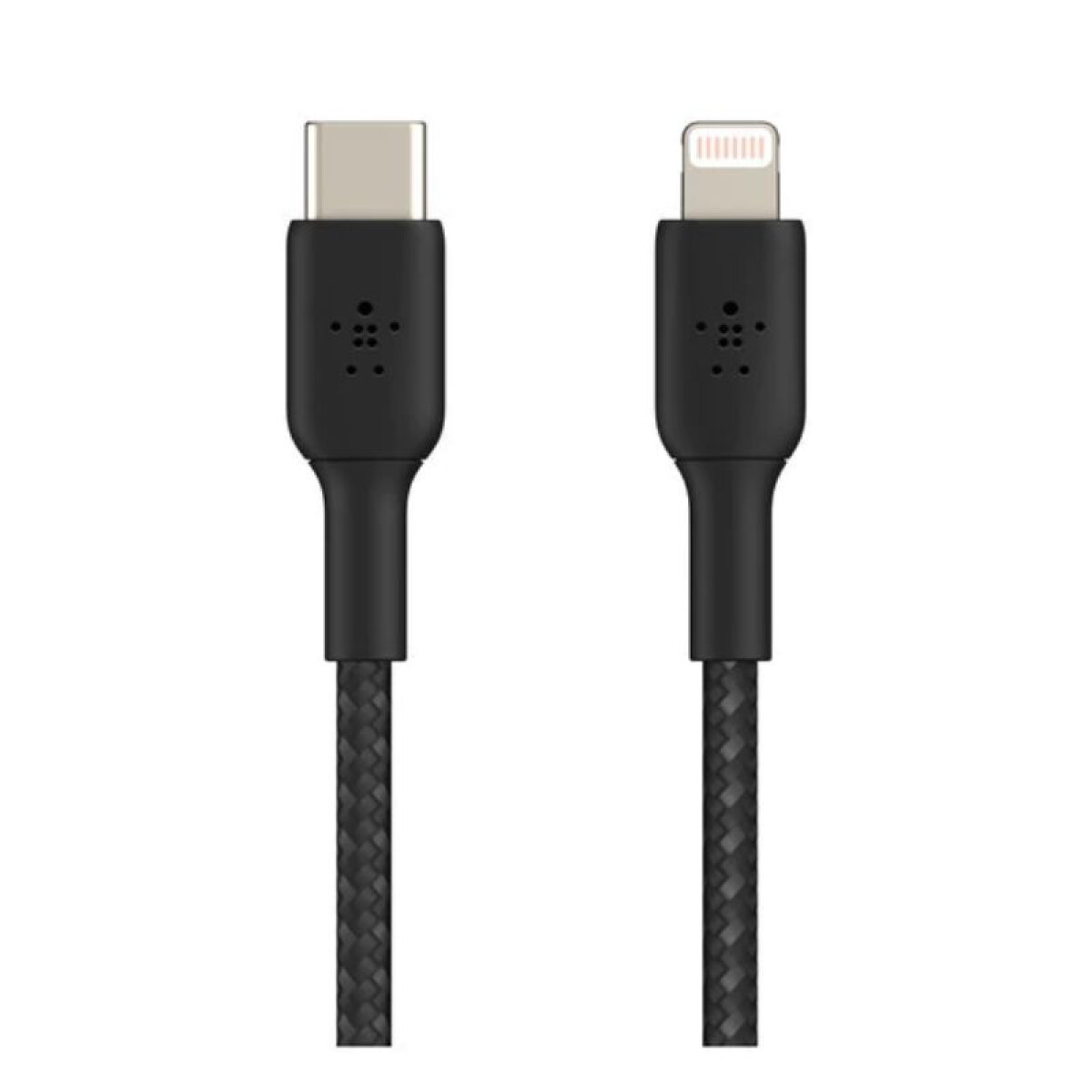 Cable Belkin 1M USB-C / Lightning Trenzado CAA004BT1MBK 