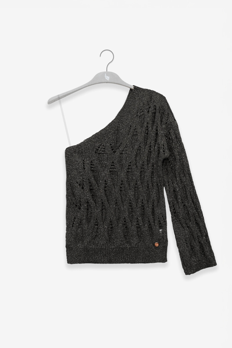 LARA KNIT TOP Black