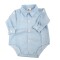 Camisa Body celeste liso