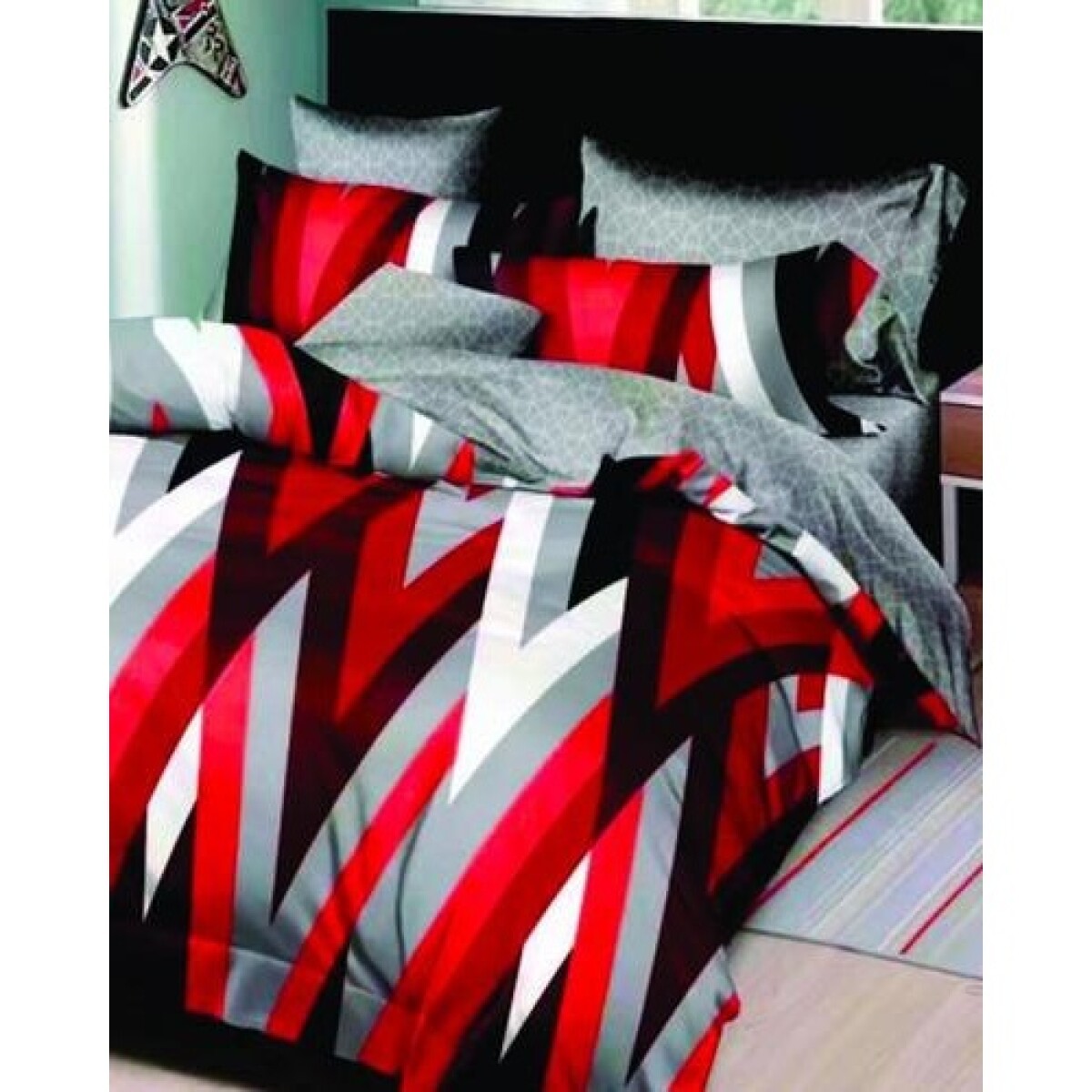 Colcha Cotton Flor Glamour 1 Plaza Sommier 180x235cm 