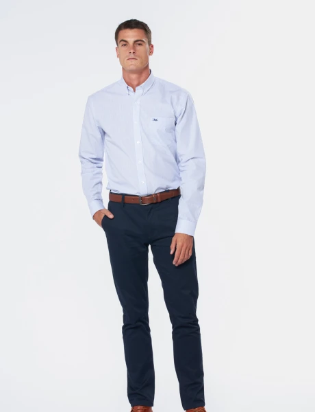 PANTALÓN CLÁSICO Marino